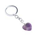thumbnail image 1 of Regalo del llavero del bolso del bolso del colgante forma del corazón Púrpura Baoblaze Llavero con forma de corazón, 1 of 8