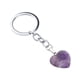 thumbnail image 2 of Lvero Lvero En corazón Colgante en corazón Charm regalo Púrpura Zulema Llavero con forma de corazón, 2 of 8