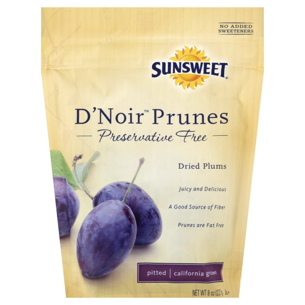 Sunsweet Pitted D'Noir Prunes, 8 Oz.