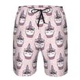 thumbnail image 4 of Naloa Cute Cupcake Men's Beach Shorts, Surfing shorts, Swim trunks, Quick Dry Swim Trunks for Surfing Beach Fun - X-Large, 4 of 9