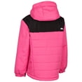thumbnail image 2 of Trespass Kids Waterproof Padded Jacket Halston - Removable Hood, Contrast Trim, Quilted Panels, Zipped Pockets, Ski Pass Pocket, Inner Snowbreak, Hem Drawcord, 2 of 2