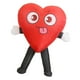 thumbnail image 4 of Este disfraz inflable en forma de corazón presenta un diseño humorístico, lo que lo hace... Travieso, 4 of 9