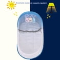 thumbnail image 3 of Cuna De Viaje Para Bebés, Toque Cómodo, Costura Apretada, Cama De Viaje Para Bebés Para Jardín, 3 of 8
