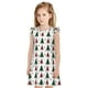 thumbnail image 1 of Balery Buffalo Plaid Christmas Trees Camisón de princesa para niñas, pijama de algodón con mangas abullonadas, suave y bonito.-XX-Large, 1 of 6