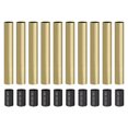 thumbnail image 1 of Uxcell Tall Candle Covers Sleeves Metal E12 Chandelier Socket Sleeves for Chandeliers Decoration Bronze 6" 10 Pcs, 1 of 7