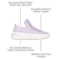 thumbnail image 3 of Skechers Sneakers for Women Leather Snoop One Og Slip-Ins Casual Shoes Memory Foam Insole Lightweight Cushioned Comfort Sport Walking Support Design, 3 of 6