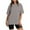 Khaki, variant on Short Sleeve Floral Tops for Women Plus Size Cotton Oversized Summer Crew Neck Loose Fit Casual Tshirt Blouses (Pink L)