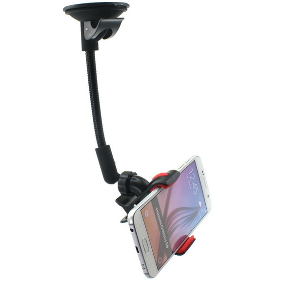 Dash Car Mount for iPhone SE (2022) - Windshield Holder Swivel Rotating B2X for iPhone SE (2022) (3rd Generation)