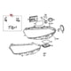 thumbnail image 2 of 1Pair Headlight Repair Bracket Mount Kits A1778201701 A1778201801 for Mercedes Benz A CLA Class W177, 2 of 5