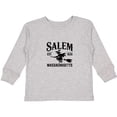 thumbnail image 3 of Inktastic Salem Massachusetts Est. 1626 Girls Long Sleeve Toddler T-Shirt, 3 of 5