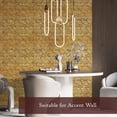 thumbnail image 3 of Adhesivo de Wallpaper Very Berry Peel and Stick, dorado, paquete de 2, 3 of 6