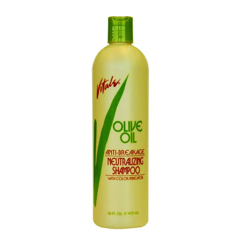 Vitale Olive Oil Anti Breakage Neutralizing Shampoo 16 Oz,Pack of 3
