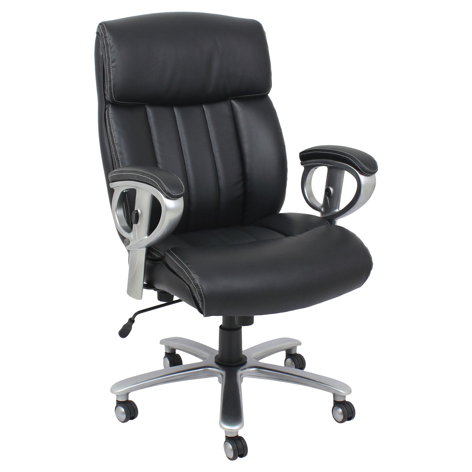Acme Kera Office Chair, Black Bonded Leather Match - Walmart.com