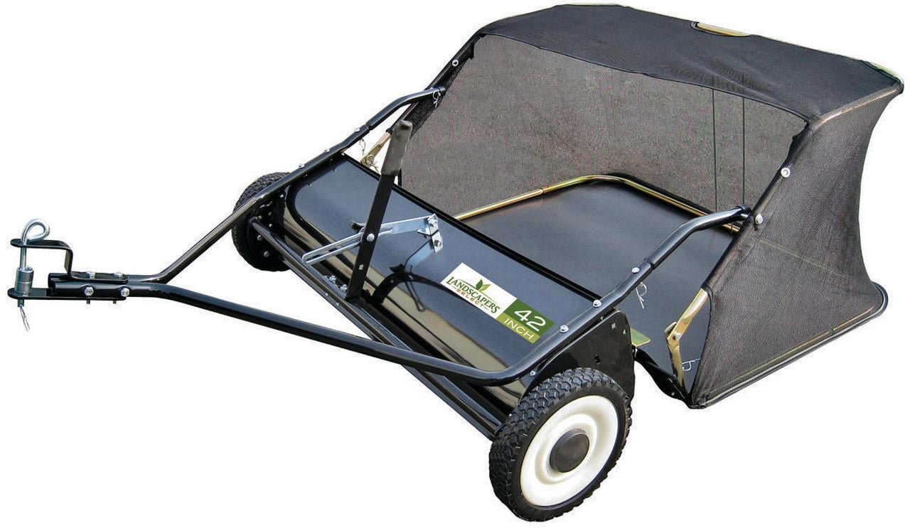 Vulcan YTL31108 TowBehind Lawn Sweeper, 42 in Working, 12 cuft, Nylon