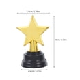 thumbnail image 3 of KAKOWELY plastic star trophy 6pcs Star Trophy Awards For Kindergarten Students Plastic Star Trophies Creative Props Party Competition Trophy Winner Competition Trophy, 3 of 5