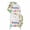 White, variant on Happy Children's Day Arch Backdrop Cover 4FT, Modern Ribbons Stars Love Hearts Spandex Fitted Stretchy Arch Stand Covers, Round Top Chiara Backdrop Cover for Wedding Party Birthday Baby Shower