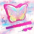 thumbnail image 7 of Butterfly Pinata for Birthday Party Supplies Colorful Butterfly Pinata with Stick and Blindfold Butterfly Themed Party Decoration, Small Pinata Party Supplies(16 x 12.6 x 4.2 In), 7 of 7