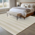 thumbnail image 4 of Grey Striped Area Rugs 6'x9', Washable Small Throw Rugs for Kitchen Dining room, Vintage Stripes Ombre Indoor Outdoor Rug Non-Slip Low Pile Carpet Runner Reversible Floor Mats, 4 of 8