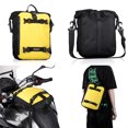 thumbnail image 3 of Motorcycle Bag Tail Bag Waterproof Large Capacity Backpack Pannier Bag Versatile Bag with straps (Yellow, 10L), 3 of 7