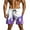 Purple, variant on Men's Hiking Shorts 7" Lightewight Casual Shorts for Men Quick Dry Stretch Golf Shorts with Pockets Summer Mint Green L