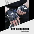 thumbnail image 2 of WEST BIKING Gant Demi-Doigts Sport Course Cyclisme Gant de Vélo, 2 of 8
