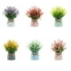 thumbnail image 4 of Planta en Maceta Falsa Injueey Bonsái Plástico Lavanda Artificial para Interior Decoración Blanco, 4 of 6
