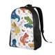 thumbnail image 2 of Balery Dinosaur Mochila - Mochila Estilosa y Duradera para Laptop de 15 Pulgadas con Tela Oxford Impermeable, 2 of 8
