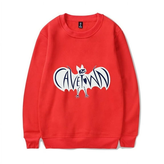 Cavetown Merch Hoodies Mens Womens Logo Long Sleeve Crew Neck Sweatshirts Halloween Sweatshirts