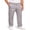 Light Grey, variant on Mens Casual Chinos Pants Relaxed Fit Flat Front Wrinkle Free Dress Slacks Worky Stretch Trousers