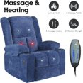 thumbnail image 6 of STARY Power Lift Recliner Chair with Massage and Heat for Elderly People, USB Ports and Cup Holders, 6 of 9
