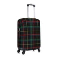 thumbnail image 3 of Haiem Buffalo Plaid Dark Green Luggage Cover,Durable, Washable Suitcase Protector With Anti-Scratch Technology - Keep Your Luggage Looking New X-Large, 3 of 9