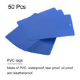 thumbnail image 2 of Waterproof Wires Plastic Shipping Tags for Product Identification, 3.2 x 5 Inch Blue 50Packs, 2 of 6