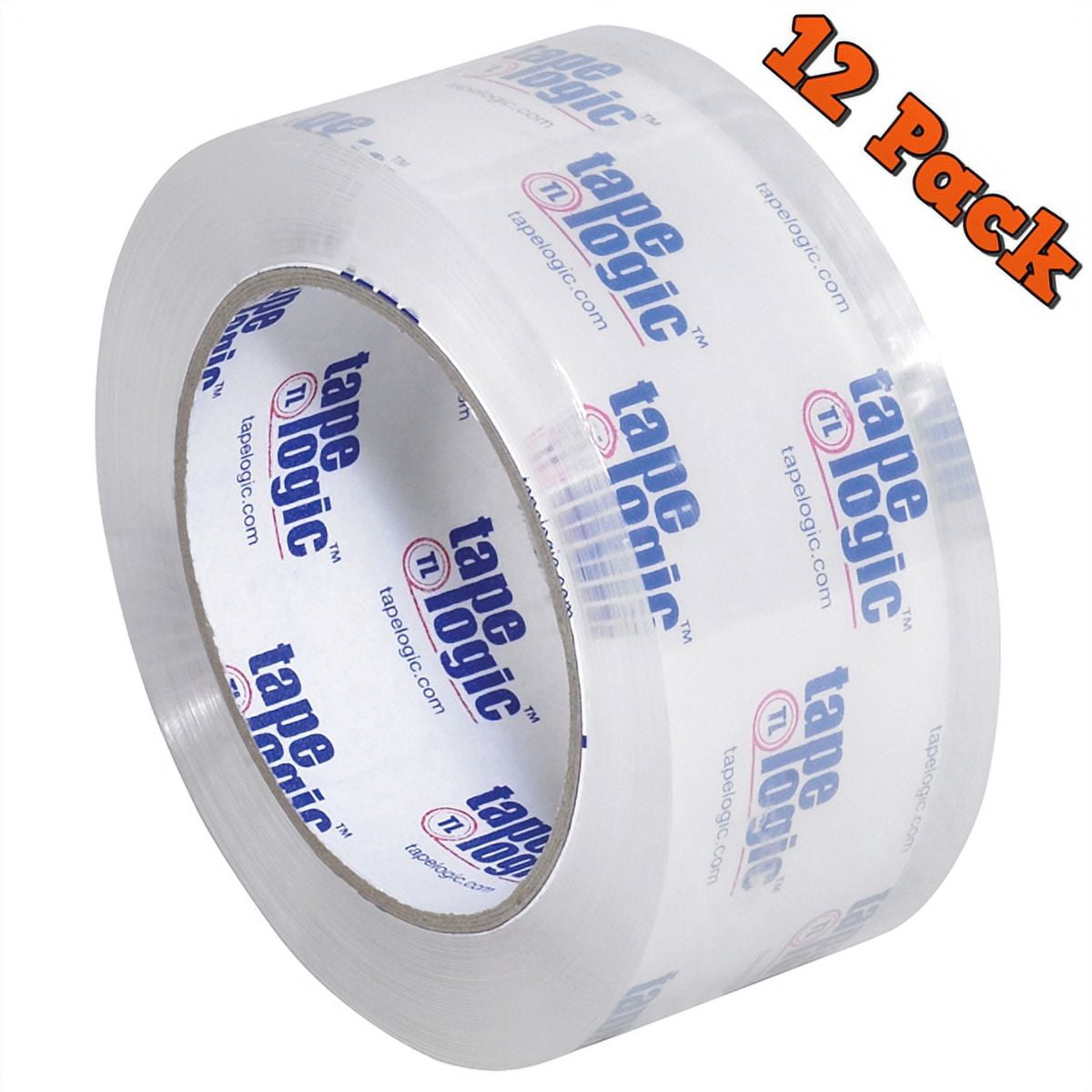 Tape Logic #260 Crystal Clear Tape 2" X 55 Yard Roll (12 Pack)