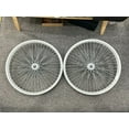 thumbnail image 2 of CDH 26"X2.35"/3.5" Double Layer Alum Alloy Bike Wheel Set 12G Rim & 22T Flywheel Beach Cruiser Wheel, 2 of 5