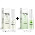 thumbnail image 3 of Natural Stop Grow Hair Growth Inhibitor Spray for Face, Body, Chin, Arms, Underarms, Bikini Zone Area, Bare Legs – Painless No Pain After Hair Removal Growth Stopper for Women & Men, 20ml/2pcs, 3 of 5