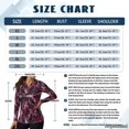 thumbnail image 7 of Xoenoiee Raven Crow Rose Flower Print Women's Polo Shirts Long Sleeve Quick Dry UPF 50+ Sun Protection Golf Tops V Neck Collared Design for Business Casual Work Tennis Pickleball Athletic, Size S, 7 of 7