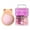 Pink, variant on Wood Pin Cushion with 80 Straight Sewing Pin for Dressmaking Needlework Quilting