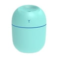 thumbnail image 1 of 220mL Mist Humidifier with Night Light Portable Desk Quiet Cool USB Humidifier Waterless Auto-Off Humidifier, 1 of 8