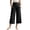 Black, variant on Women's Wide Leg Pants with Pockets High Waist Loose Sweatpants Casual Lounge Yoga Workout by Yigetop Beige L