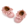 thumbnail image 7 of Lixiuxyad Baby Girls First Walking Shoes Soft Sole Lace Up Sneakers With Embroidered Heart Design For Toddler Fashion Lace-up Sneakers Sizes 12(Toddler 6-12 Months), 7 of 7