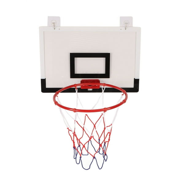 Yazoeia Basketball Hoop Set Wall Mounted Punch Free 25cm Iron Frame Indoor Mini Basketball Hoop MY320-10789