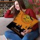 thumbnail image 4 of Puntoco Halloween Linen Pillowcase, Holiday Printed Pillowcase, Sofa, Home Decoration Pillowcase, 4 of 5