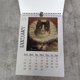 thumbnail image 5 of Calendario colgante con diseño de gato divertido, 2024, 29x21cm, útil, portátil, regalo novedoso para amigos, 5 of 8
