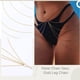 thumbnail image 4 of Cadenas para el cuerpo, cadena para piernas, cadena Sexy en capas para muslo y cadera, Bikini de playa, accesorios para el cuerpo, joyería, 4 of 5