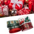 thumbnail image 3 of Farfi 1 juego de cintas lisas con alta solidez al lavado decoración de poliéster cinta de regalo de Navidad compacta, 3 of 5