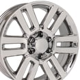 thumbnail image 3 of 20 inch Chrome Rims Fits Lexus GX470 2003-2009 6 Lug 139.7mm, 3 of 5