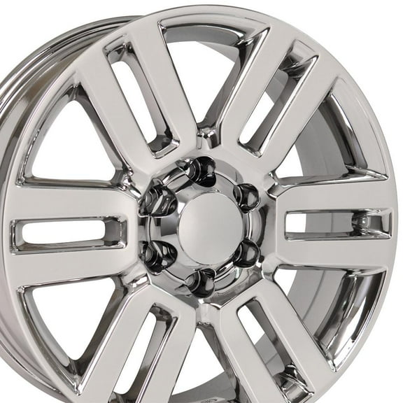 OE Wheels TY10 20 Inch Rim Fits 4Runner Style 6x139.7 20x7 Chrome - Hollander 69561 (1)
