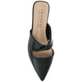 thumbnail image 5 of Journee Womens Enniss Open Side Pointed Toe Mule Flats, 5 of 9