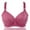 Purple, variant on Summer Savings Clearance 2023! TAGOLD Plus Size Bra for Womens,Womens Solid Lace Lingerie Bras Plus Size Underwear Bralette Bras Comfortable Bra