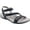 black, variant on Aetrex Women's Gabby Orthopedic Adjustable Strap Sandals for Women Wide Width